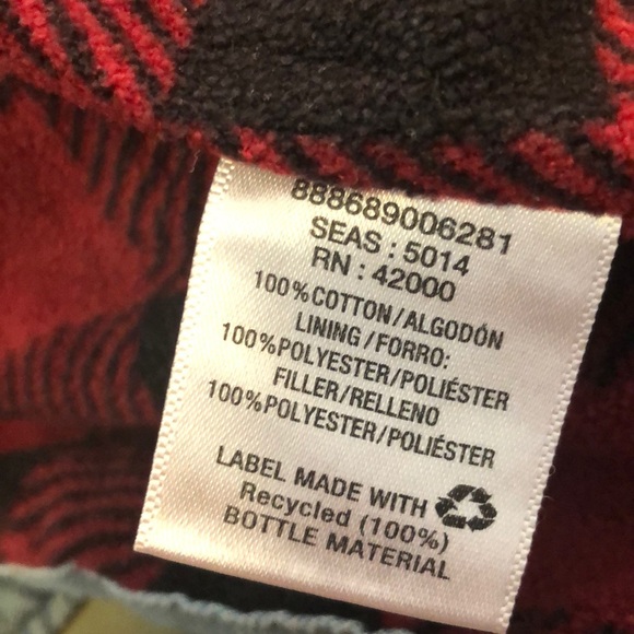 NORTHWEST Denim, buttons down fully Flannel Lined men’s Jacket size 4XL” - Picture 6 of 16